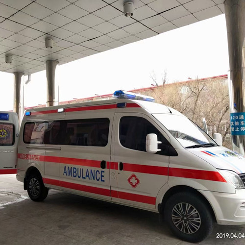 四会救护车出租服务案例2